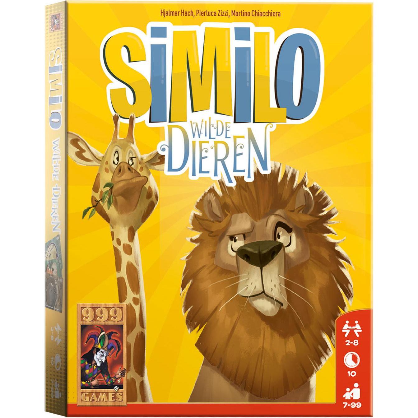 999Games Similo: Kartenspiel mit wilden Tieren