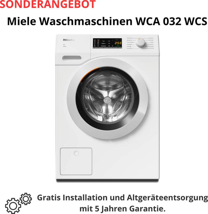 Actual product image Miele Washing machine WCA032 WCS (SPECIAL OFFER)