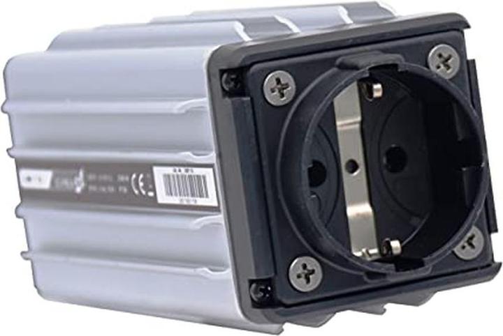 Schabus 300118 Anlaufstrombegrenzer ASB 120 Schwarz, Aluminium IP54