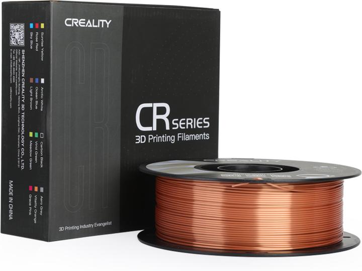 Actual product image Creality Filament PLA Silk (PLA, 1.75 mm, 1000 g, Brown)