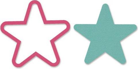 Actual product image Sizzix Framelits Die Set 2PK - Star