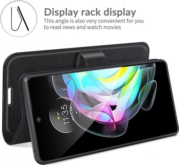 Actual product image Screenguard Motorola Edge 20 Leather Guard Leather Case (Motorola Edge 20)