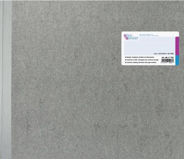 Actual product image König & Ebhardt K™NIG & EBHARDT Column book 353 x 297 mm, 26 columns (96 x)