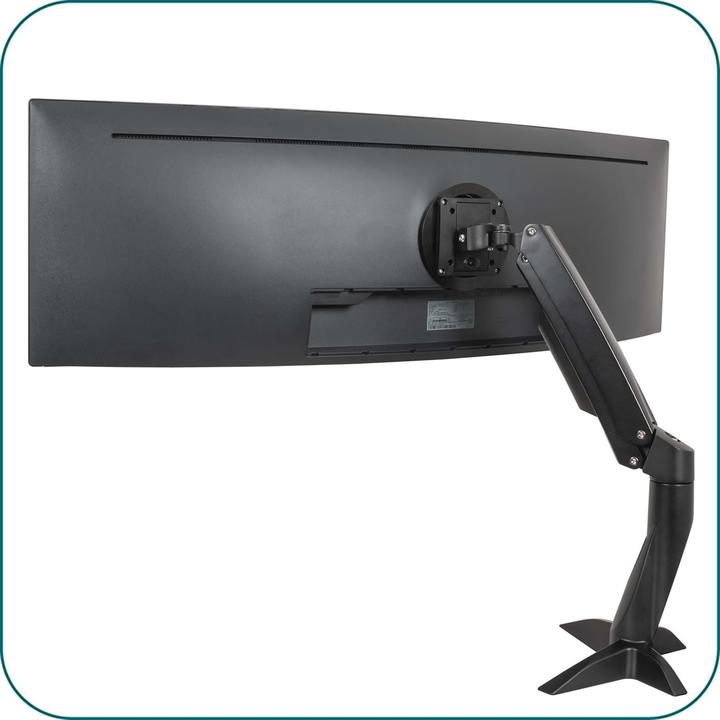 Actual product image Aavara Monitor stand for ultrawide curved LED 49 inch Comb pack clamp grommet base curvature 1000R (Table, 49")