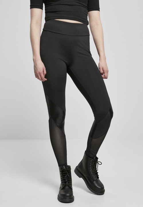 Produktbild Urban Classics Ladies Highwaist Mixed Tech Leggings (XS)