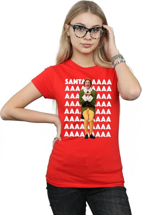 Produktbild Elf Buddy Santa Scream TShirt (L)