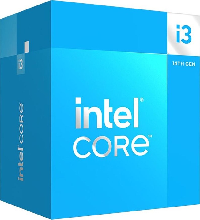 Actual product image Intel Core i3-14100 (LGA 1700, 3.50 GHz, 4 -Core)