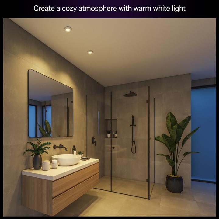 Actual product image Philips Hue Adore indbygningsspot til badevrelse 3-pak (350 lm, GU10)
