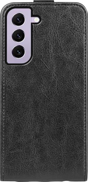 Actual product image Cover-Discount Galaxy S23 - Classic Flip Case vertical black (Samsung Galaxy S23)