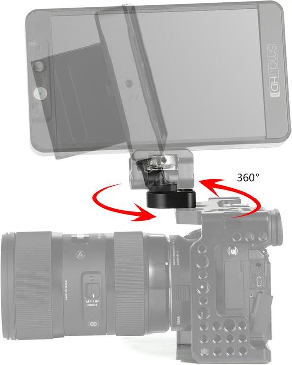 Image du produit SmallRig Support de moniteur pivotant et inclinable (Accessoires pour moniteurs)