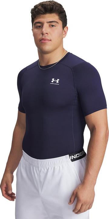 Actual product image Under Armour HeatGear short sleeve top navy blue,XL (XL)