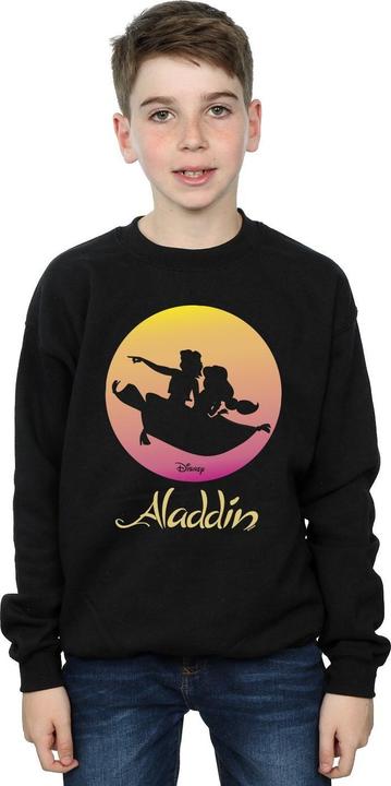 Actual product image Disney Boys Aladdin Flying Sunset Sweatshirt (140, 146)