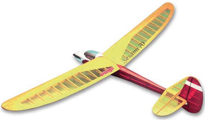 Actual product image Pichler PILOT (OK MODEL) Sesami 1778mm Laser Cut Wooden Kit (Glider)