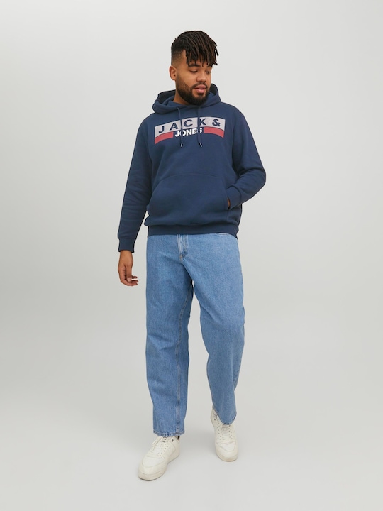 Produktbild Jack & Jones Plus Size Plus Size Logo Kapuzenpullover Kapuzenpullover (XXL)