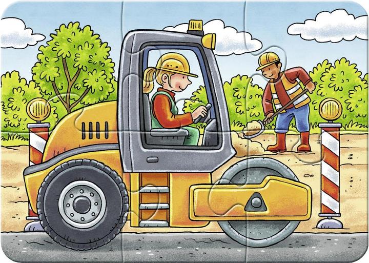 Image du produit Ravensburger Mes véhicules de construction préférés (20 pièces)