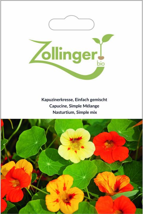 Zollinger Bio Kapuzinerkresse (Bulbi da fiore)