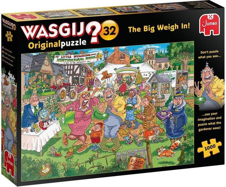 Produktbild Jumbo Wasgij Original 32 (1000 Teile)