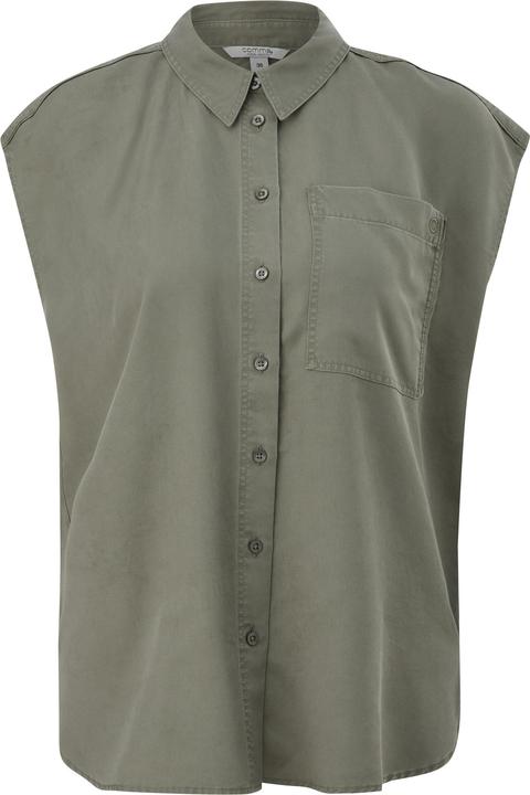 Image du produit Comma Bluse Bluse mit überschnittenen Schultern (44)