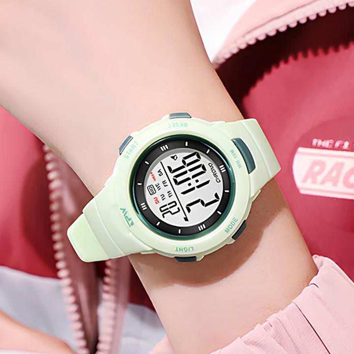 Produktbild VR Shinecon Kinderuhr Digitalanzeige, Modell Exia Wassergrün (Digitaluhr, 35 mm)