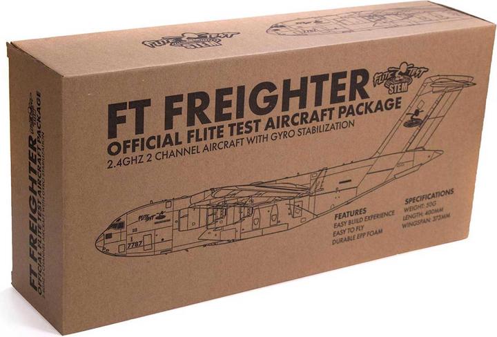 Actual product image Flitetest micro freighter electric rtf