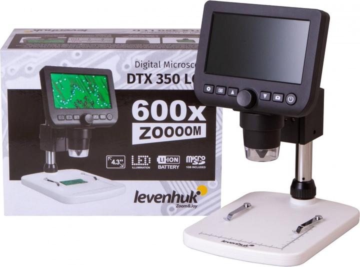 Immagine prodotto Levenhuk Microscopio digitale DTX 350, bianco/nero