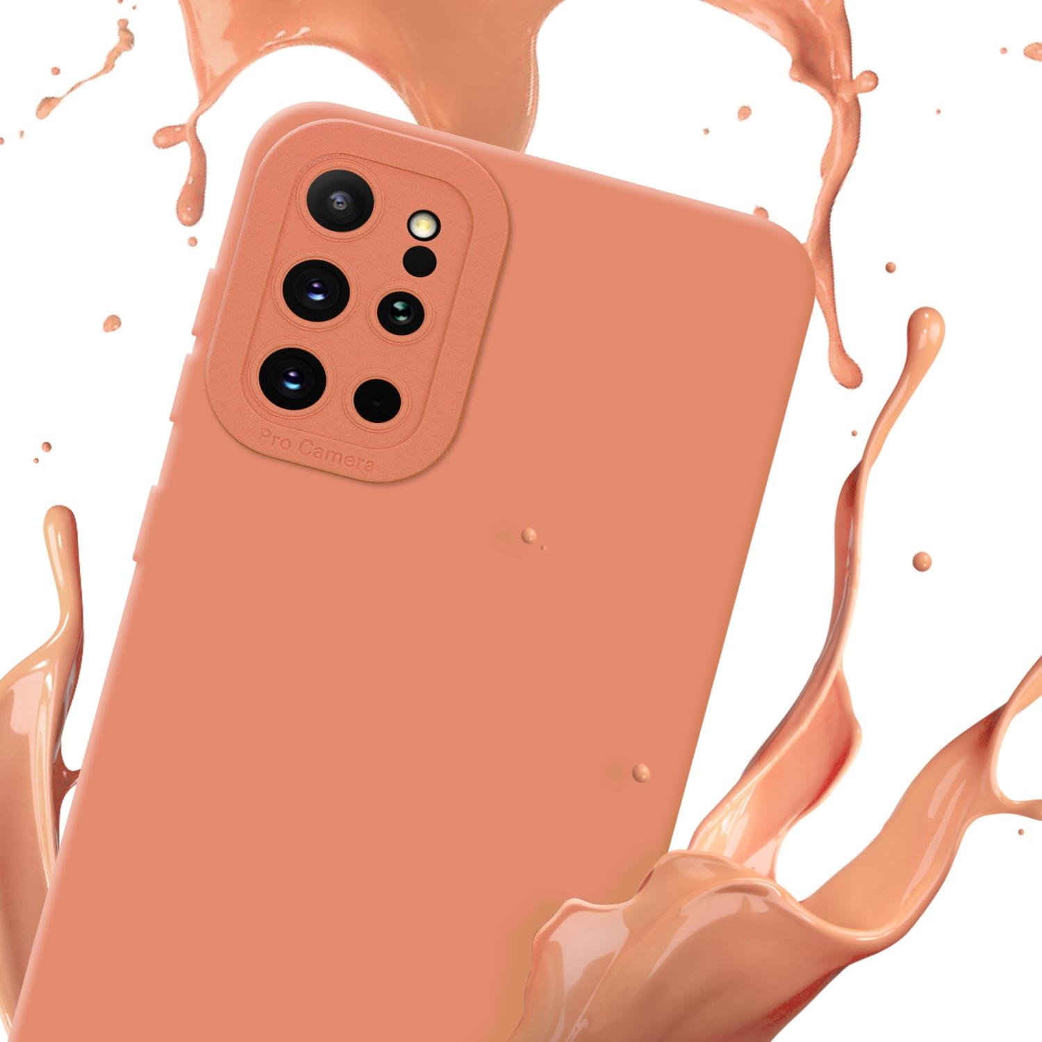Thumbnail - Cadorabo Hülle für Samsung Galaxy S20 PLUS im TPU Fluid LM162 Style (Samsung Galaxy S20+), Smartphone Hülle, Orange