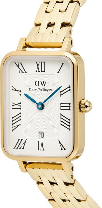 Produktbild Daniel Wellington - Quadro 20x26 Roman Numerals Date 5-link White Gold DW00100861