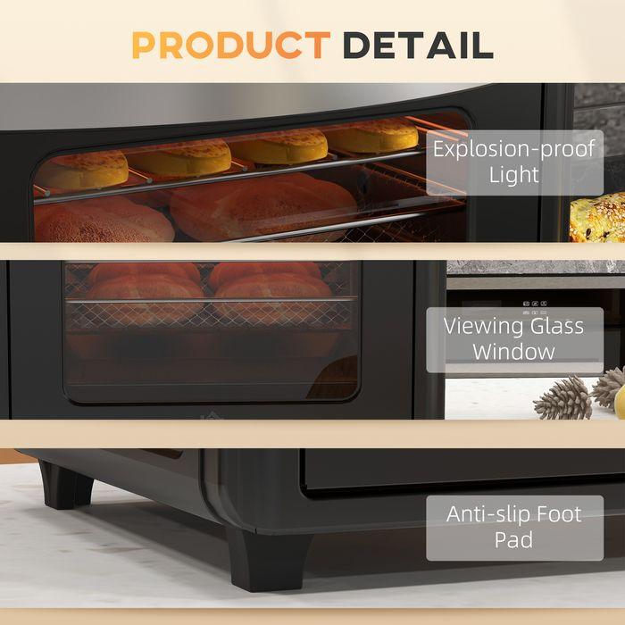 Actual product image Swisshandel24 Mini oven
