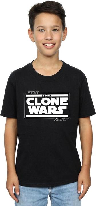 Produktbild Star Wars Clone Wars Logo TShirt Jungen (152, 158)