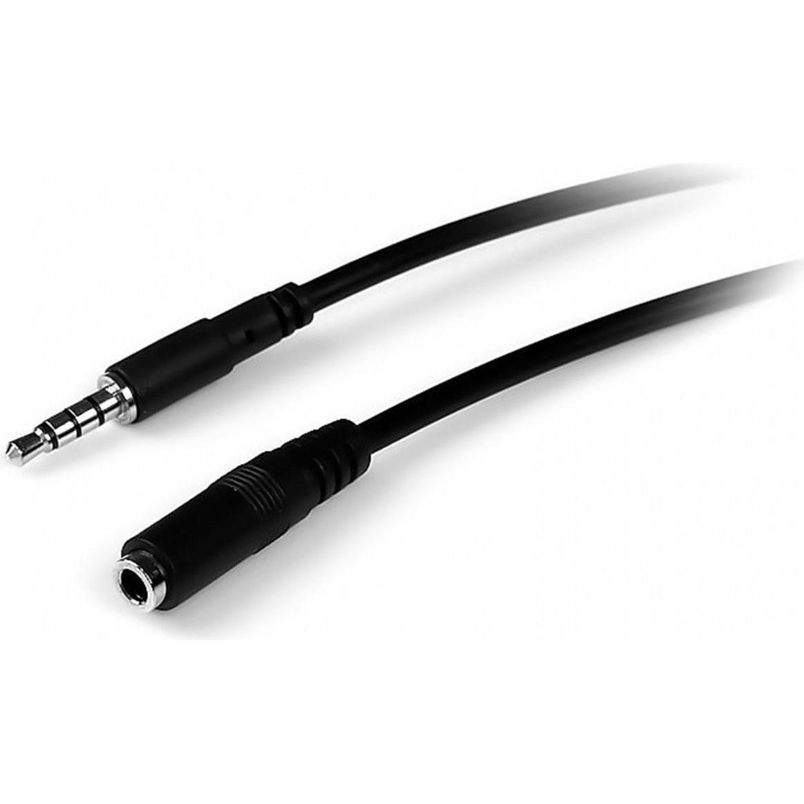 StarTech 3,5-mm 4-pol Klinkenverlängerungskabel (2 m), Audio Kabel