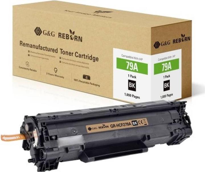 Immagine prodotto G&G Toner sostitutivo HP 79A Compatibile Nero 1000 pagine Reborn rigenerato 2 (FC)