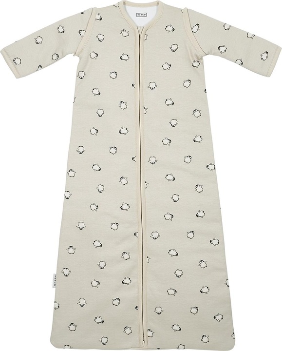 Immagine prodotto Meyco Sacco a pelo per bambini Penguin con maniche staccabili (90 cm)