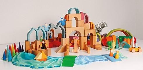 Image du produit Grimm's Pastel Forêt arc-en-ciel