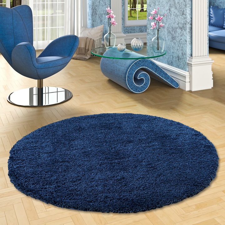 Actual product image Pergamon Long pile shaggy carpet Luxury (Ø 150 cm)
