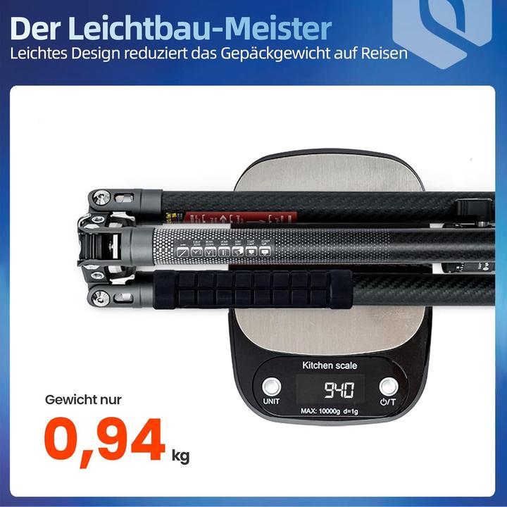 Productafbeelding Fotopro Koolstofvezel camera statief (Koolstof)