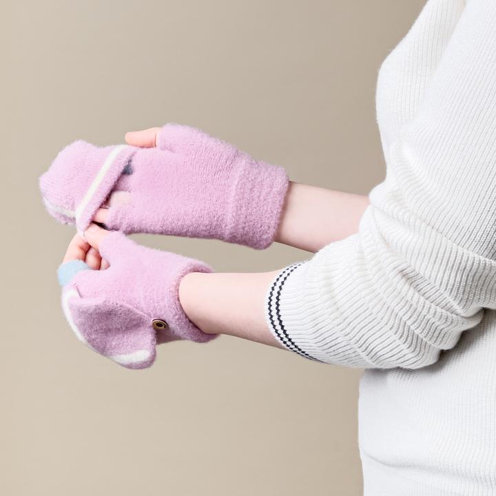 Produktbild Hurtel Miltenki Winterhandschuhe - rosa (One Size)