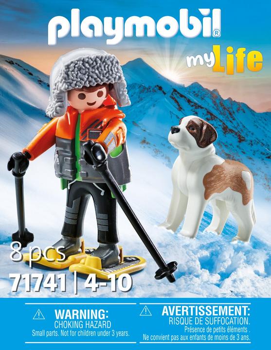 Produktbild Playmobil Wanderer mit Bernhardiner (71741, Playmobil My Life)