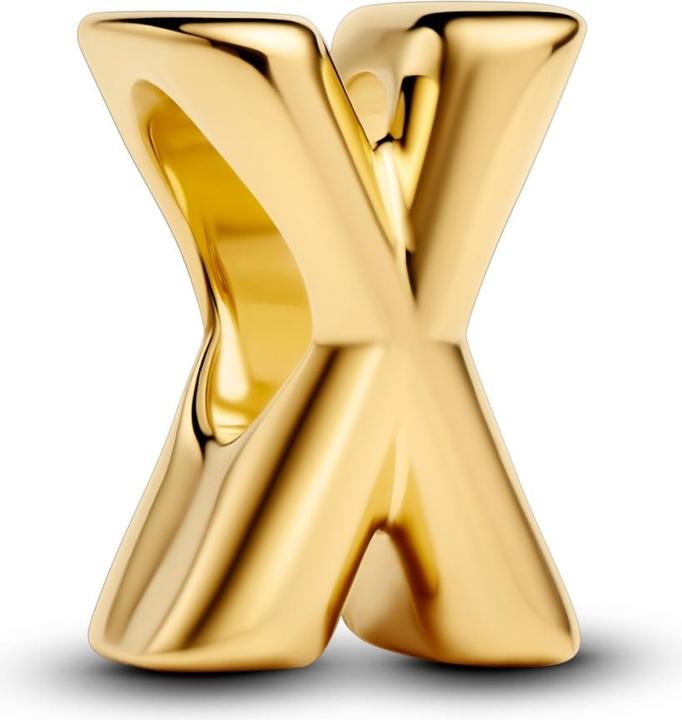 Image du produit Pandora Alphabet-Mini-Charm: Ihre Persönliche Botschaft (Plaqué or, Métal)