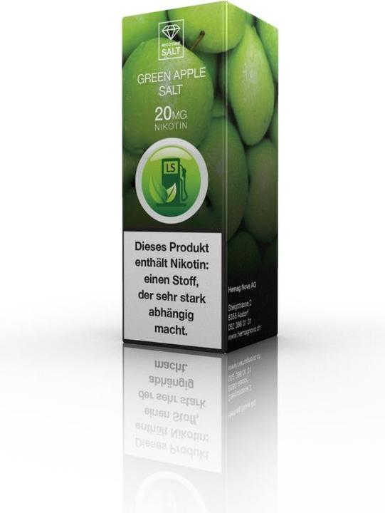 Actual product image Liquid Station Green Apple 20mg, Salt (Apple)