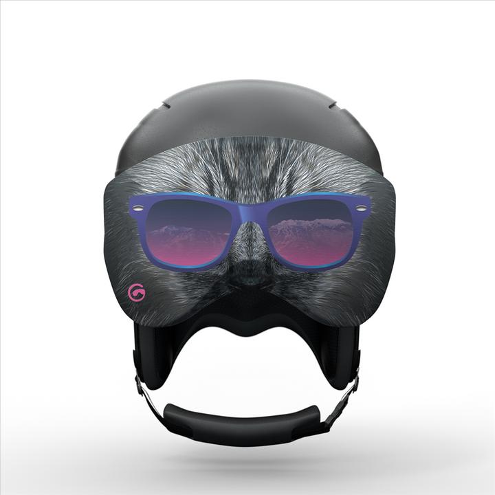 Gogglesoc Bad Kitty Visorsoc (Ski goggle protective cover)