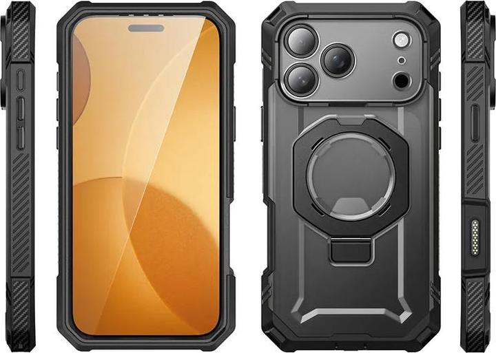 Produktbild Supcase UB Grip Pro Mag MagSafe Case für iPhone 17 Pro - Schwarz (Apple iPhone 17 Pro)