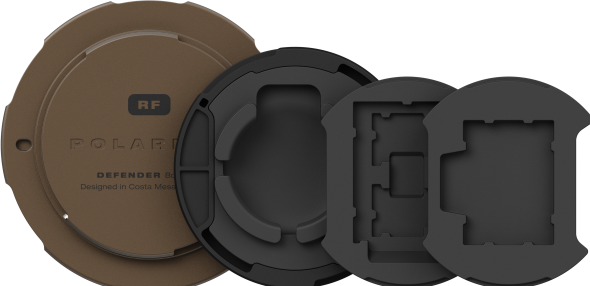 Produktbild PolarPro Kamera-Gehäusedeckel Canon RF Mount - Desert