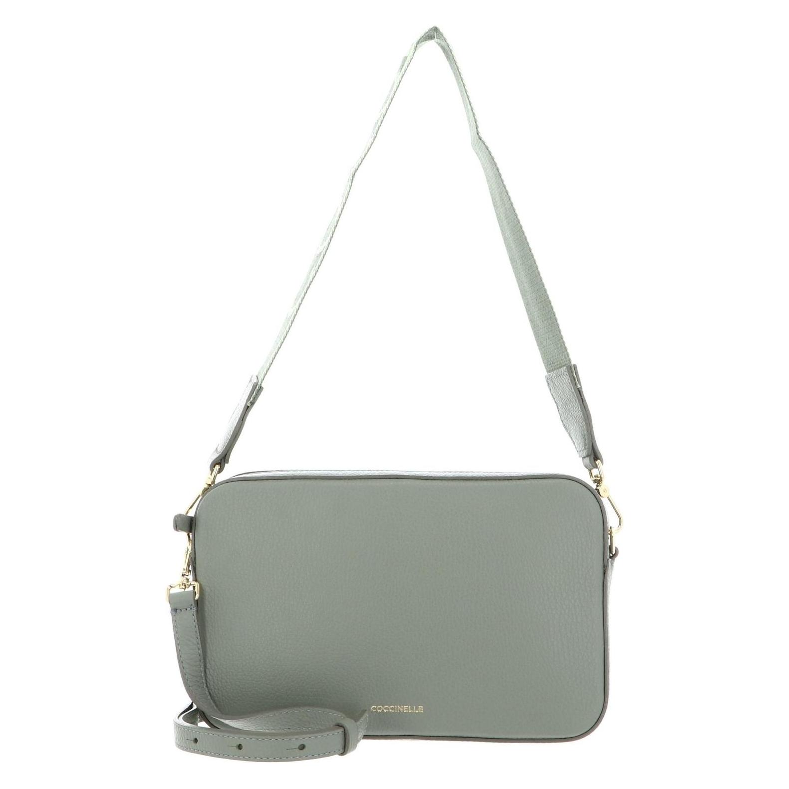 Coccinelle, Damen, Handtasche, Tebe Mini Bag Grained Leather, Grün