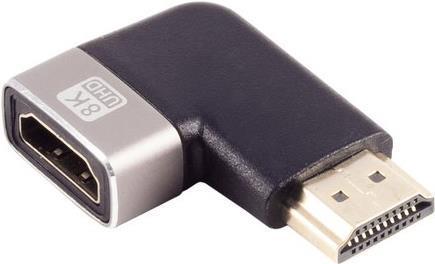 Shiverpeaks S/CONN maximum connectivity Adaptateur HDMI-A, angle de 90° à gauche, 8K, métal (HDMI)