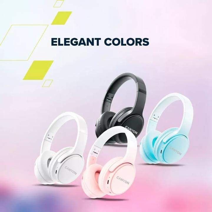 Produktbild Canyon Bluetooth Headset OnRiff 4 On-Ear/BT5.3 blue retail (50 h, Kabellos)