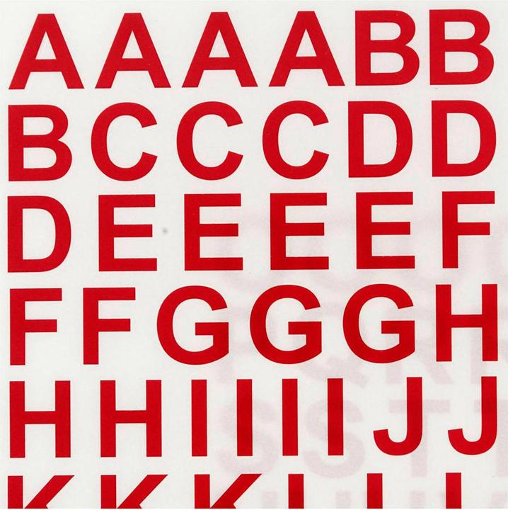 Actual product image Creativ Company Rub-on letters & numbers
