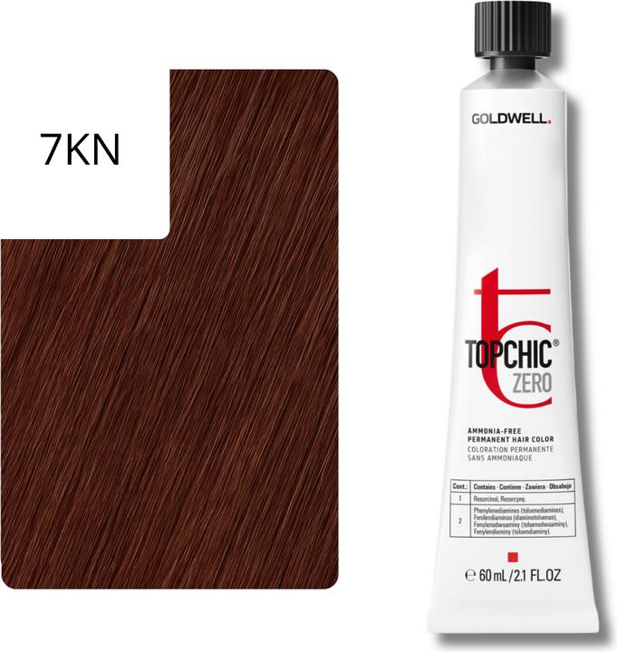 Produktbild Goldwell Topchic Zero - 7KN Mid Copper Natural Blonde (7KN Mid Copper Natural Blonde)