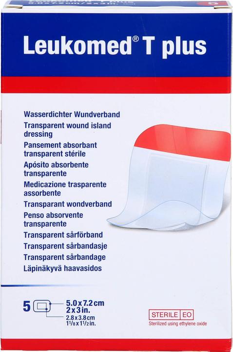 Produktbild BSN T plus transparenter Wundverband mit Wundauflage (5x)