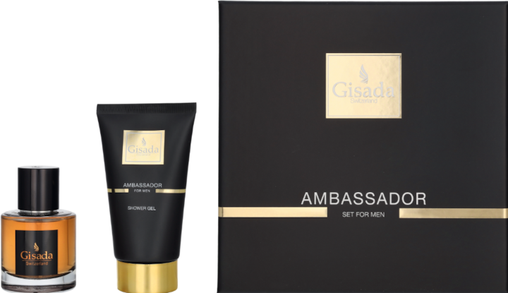 Produktbild Gisada Ambassador Men Eau de Parfum 50 ml + Shower Gel 100 ml (Eau de Parfum, 150 ml)