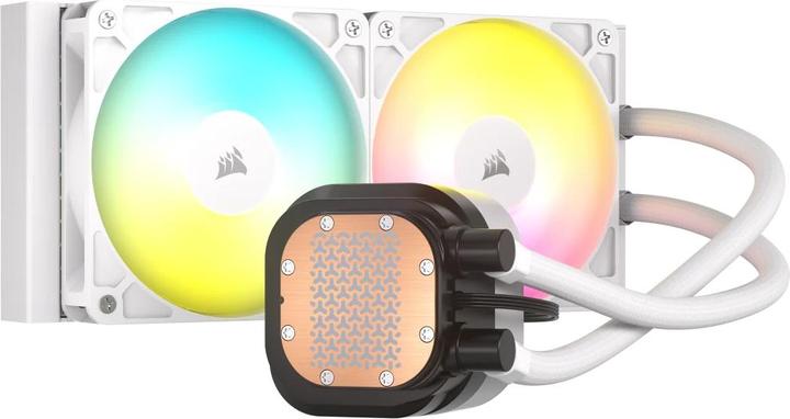 Image du produit Corsair NAUTILUS 240 ARGB White, Radiateur 240mm, Refroidisseur de CPU liquide (120 mm)